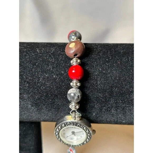 NCAA Ohio State University Beaded Charm Watch - Picture 2 of 5